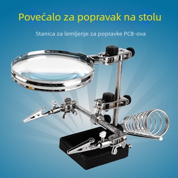 Stolna stanica sa povećalom za popravak mobitela, HD povećanje optike, radni stol za spajanje PCB-a