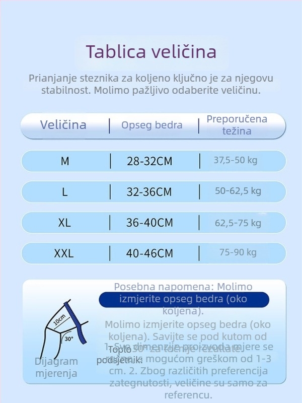 Koljeno ortoza za ozljede meniskusa i ligamenata, sportska podrška koljena, zaštita patelle, rehabilitacijski fiksni zaštitni pribor za muškarce i žene