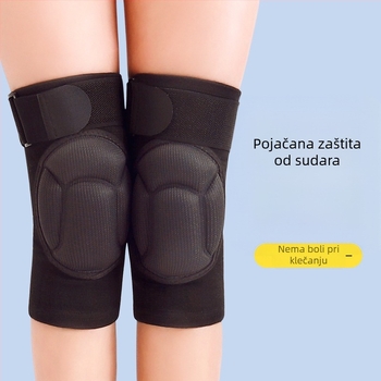 Kolenjski štitnici od pjene s poliesterom, podesiva traka, zaštita koljena, za odbojku i ples