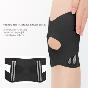Koljena štitnici za košarku i planinarenje – Spandex, zaštita koljena, univerzalna prilagodba, za vanjske sportove i fitness
