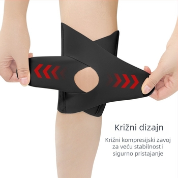 Koljena štitnici za košarku i planinarenje – Spandex, zaštita koljena, univerzalna prilagodba, za vanjske sportove i fitness