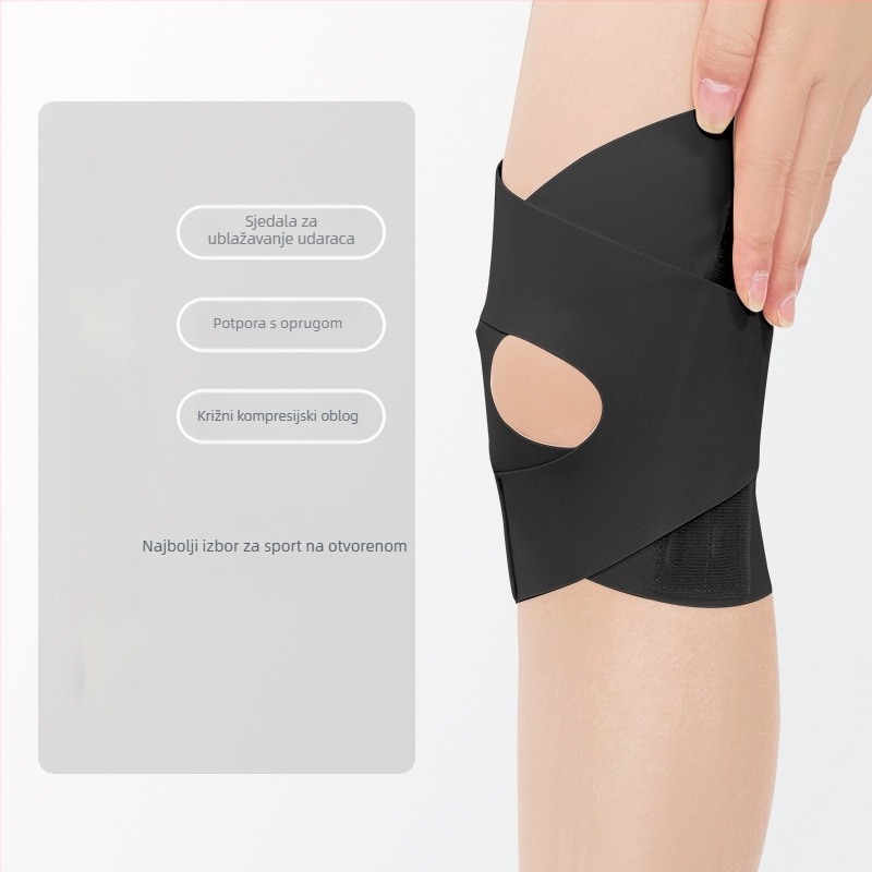 Koljena štitnici za košarku i planinarenje – Spandex, zaštita koljena, univerzalna prilagodba, za vanjske sportove i fitness