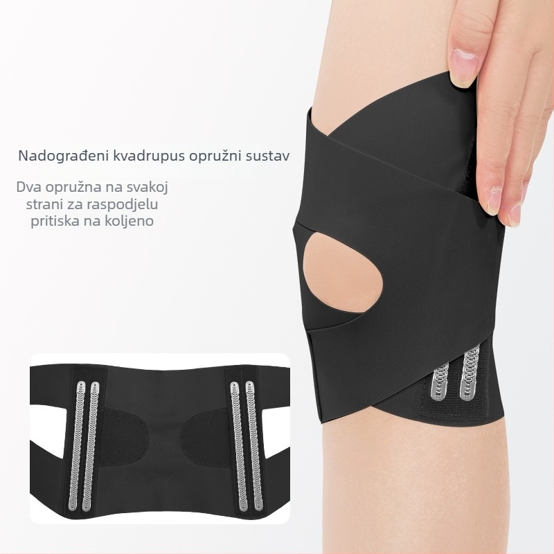 Koljena štitnici za košarku i planinarenje – Spandex, zaštita koljena, univerzalna prilagodba, za vanjske sportove i fitness