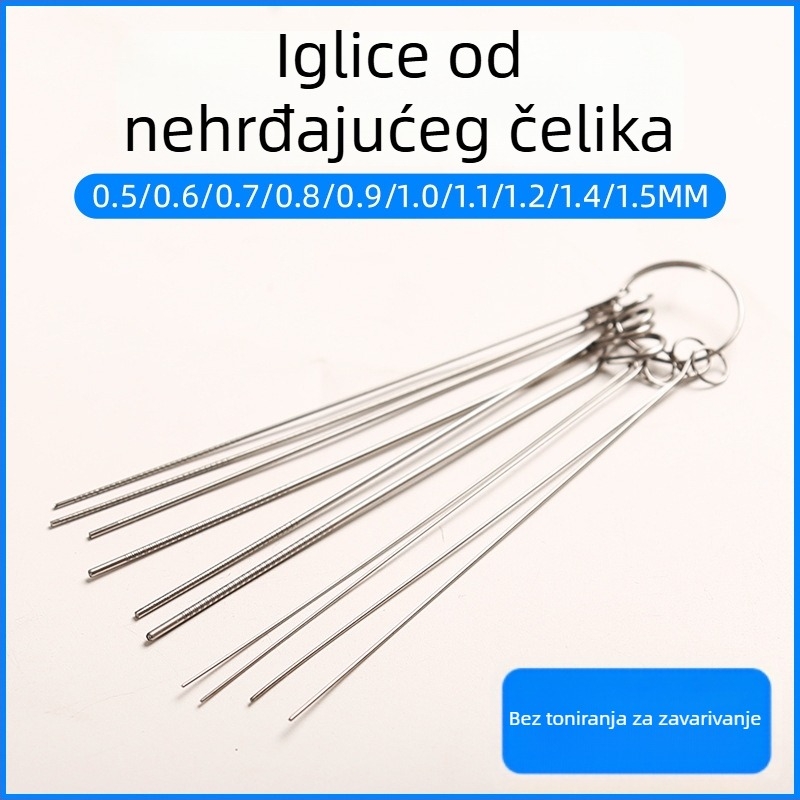 Orlis nehrđajući čelik pass needle za zavarivanje i rezanje plamena, kompatibilan sa svim mlaznicama