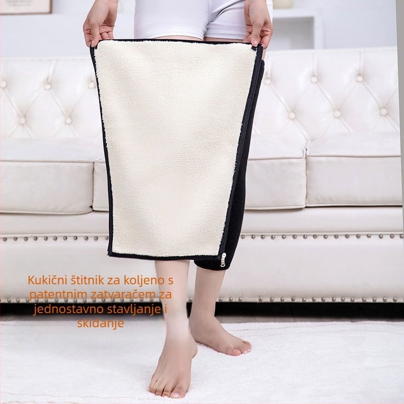 Navlake za koljeno sa zatvaračem i fleec podstavom za jesen-zimu, za odrasle