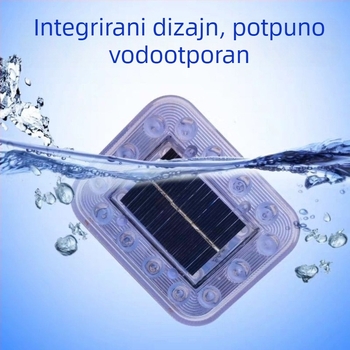 Solarna upozoravajuća svjetiljka za automobile i kamione – snažan magnetski nosač, vodootporna, ultra jasni strob i indikator širine