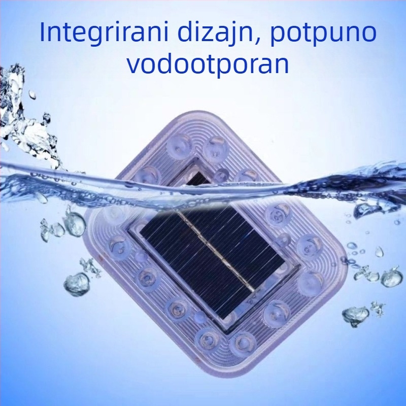 Solarna upozoravajuća svjetiljka za automobile i kamione – snažan magnetski nosač, vodootporna, ultra jasni strob i indikator širine