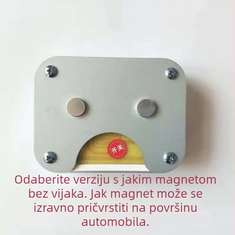 Solarna upozoravajuća svjetiljka za automobile i kamione – snažan magnetski nosač, vodootporna, ultra jasni strob i indikator širine