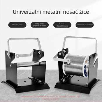 Držač za žicu za lemljenje, metalni okvir, Gaston, ručni rad, za popravke lemljenja