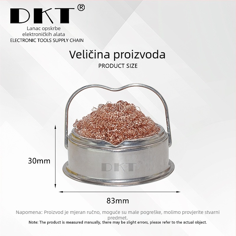 DKT Kuglica za čišćenje vrha lemilice, model DKT599C