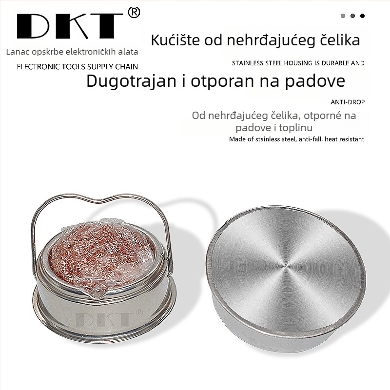 DKT Kuglica za čišćenje vrha lemilice, model DKT599C