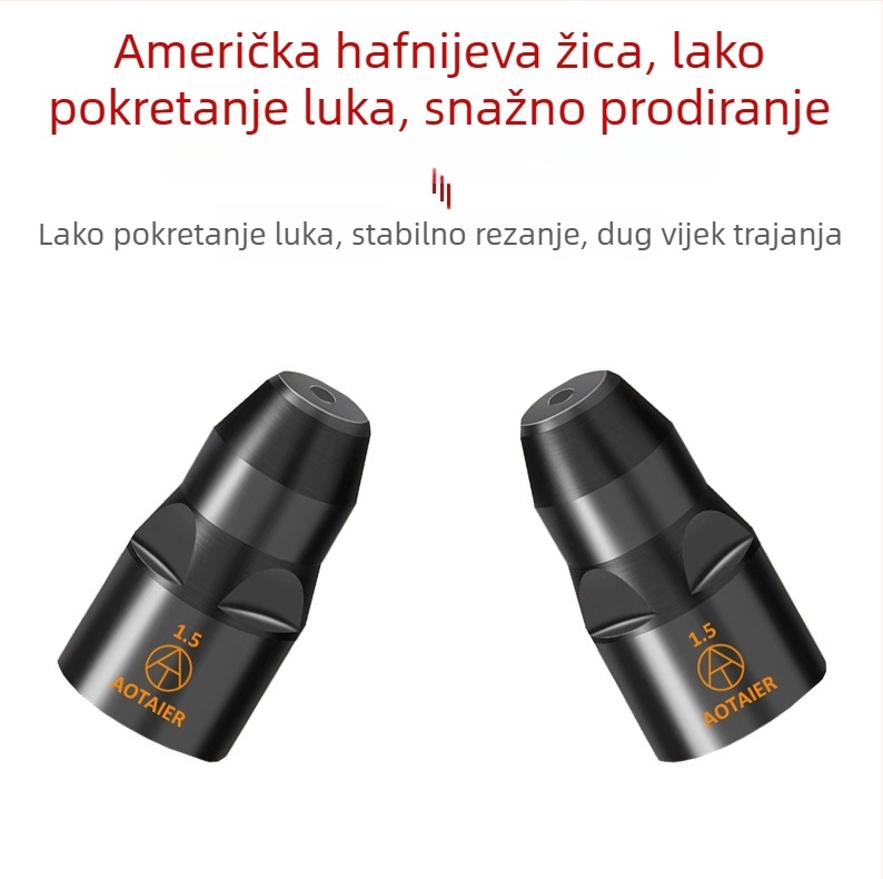 Otaire P80 plazma elektroda mlaznica s hafnium vlaknom za rezanje otpada željeza