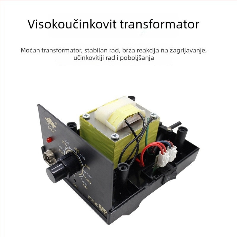 936A Stanica za lemljenje s konstantnom temperaturom – podešavanje temperature, industrijska klasa, 220V, 2,8 kg