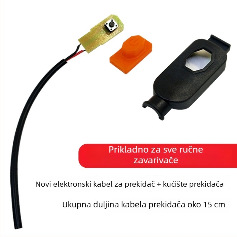 Cabos elektronički prekidač za argonsku zavaru pištolj, europski stil prekidača za zavarivanje, elektronički prekidač za plazma rezanje, ručno upravljanje, ručna izrada