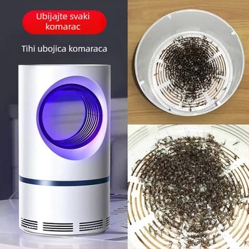 Lampa za ubijanje komaraca, priključena na mrežu, pokrivenost 61 m²+, izvor svjetla: cijev, mreža od nikla-zinka-željeza, vrijeme punjenja do 1 sat, bez ugrađene baterije