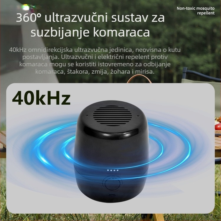 Punjiiva USB lampa za ubijanje komaraca, grijani tekući repelent protiv komaraca, za kućnu upotrebu i kampiranje