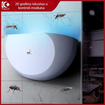 LED ljepljiva lampica za muhe za restorane, zamka za insekte s ljepljivim ulovom, netoksična, industrijskog stila
