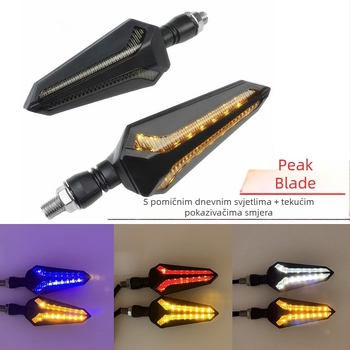 LED sekvencijski pokazivači smjera za modificirane motocikle i električna vozila – ABS plast, 12V DC, 0229