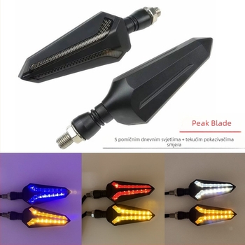 LED sekvencijski pokazivači smjera za modificirane motocikle i električna vozila – ABS plast, 12V DC, 0229