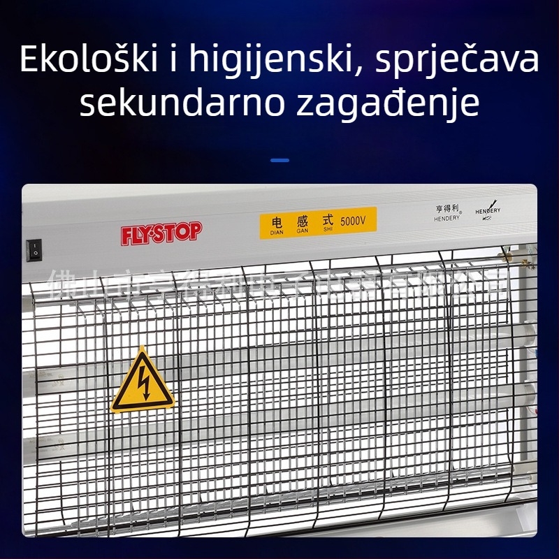 Hendry WGS-30 Induktivna lampa za komarce – UV svjetlo; pokrivenost 61㎡+; načini kontrole: Light Wave mamac + električni šok; kućište od aluminijske legure; model WGS-30