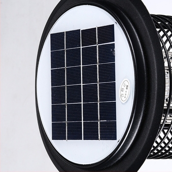 Solarna lampa za uništavanje komaraca, vanjska uporaba, vrt i park, nehrđajući čelični stup