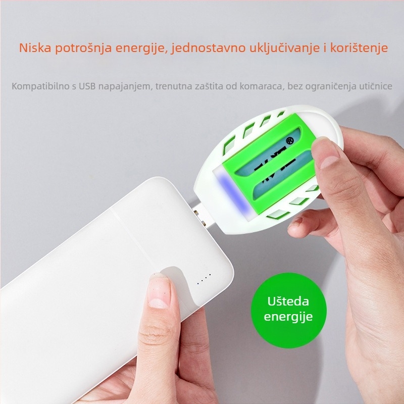 USB prijenosni repelent protiv komaraca – čvrsto stanje, 6 komada po uređaju, model 0017, Color Sniper