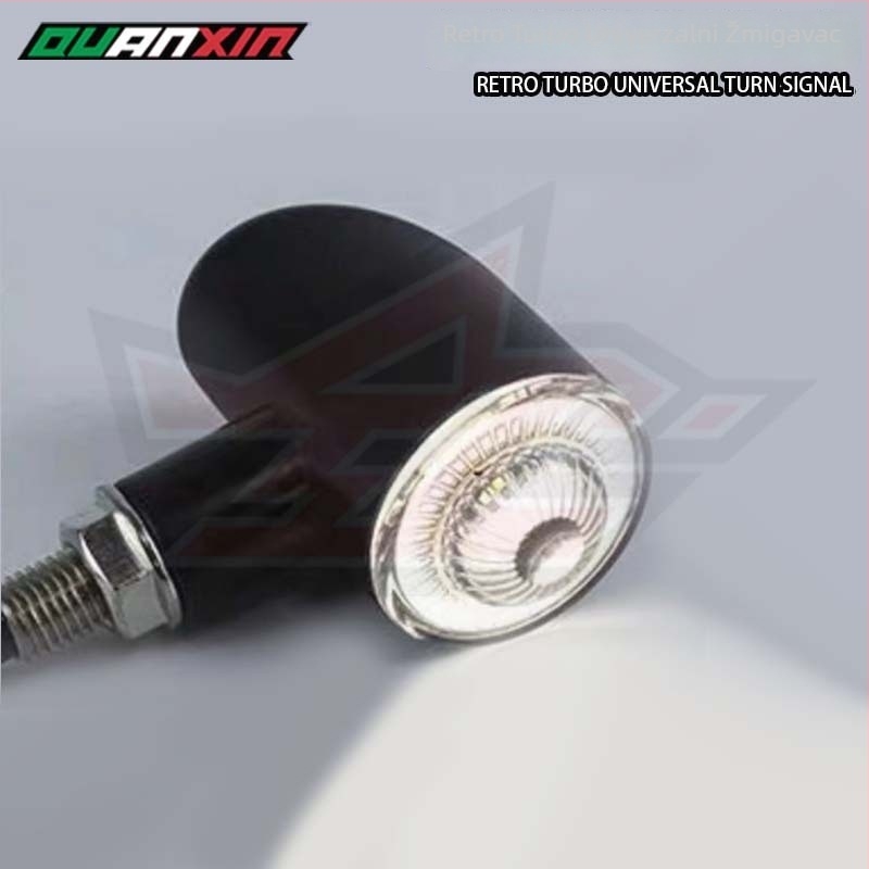 Motociklist LED pokazivači smjera, 12V, ABS plastično kućište, LED izvor svjetla, 30A, trajnost 30.000 sati