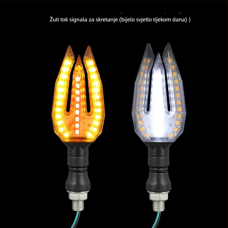 Motocikl LED sekvencijalna signalizacija i dnevna svjetla, 12V, model ZXD-11, 2W, 4000 lm, 10000 h