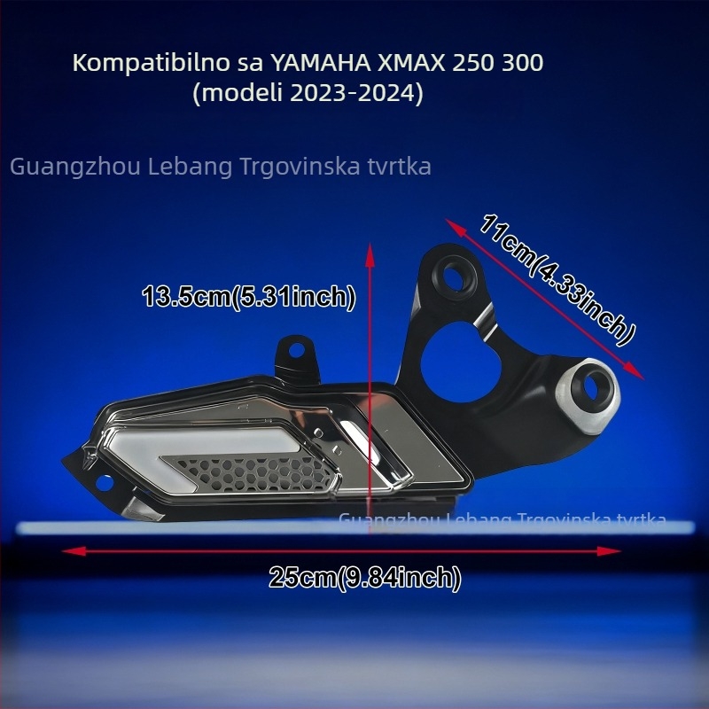Motociklistička lampica za signalizaciju Yamaha XMAX300 s upravljanjem putem APP i dnevnim svjetlom, 12V, LED vodič svjetla, model RBN-104
