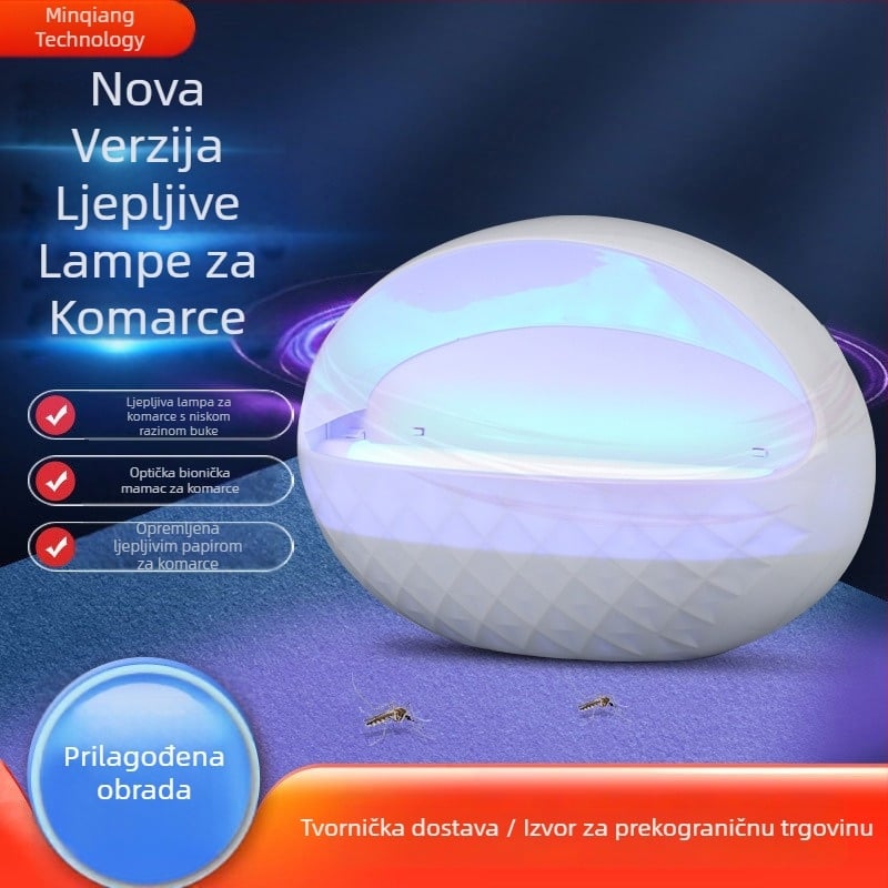 Ljepljiva lampa za hvatanje komaraca i muha za komercijalne restorane s ljubičastim LED svjetlom