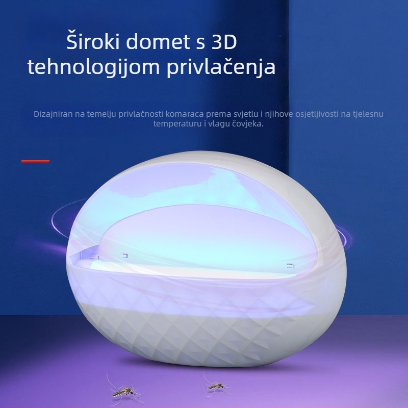 Ljepljiva lampa za hvatanje komaraca i muha za komercijalne restorane s ljubičastim LED svjetlom