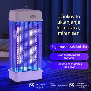 Električna lampa za uništavanje komaraca za farmu — 220V, model DJMWD, UV svjetlosna cijev, prilagodljiva