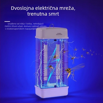 Električna lampa za uništavanje komaraca za farmu — 220V, model DJMWD, UV svjetlosna cijev, prilagodljiva