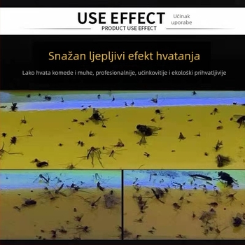 Ljepljiva pločica za lampu za ubijanje komaraca, 10 listova, snažno ljepilo, za svjetlo s hladnim svjetlom do 10㎡