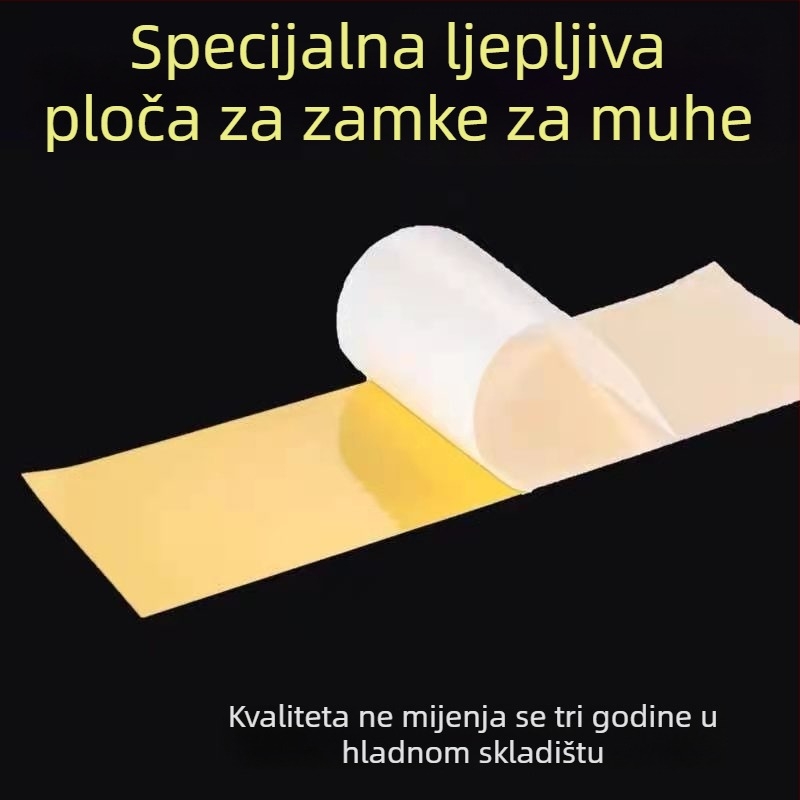 Ljepljiva pločica za lampu za ubijanje komaraca, 10 listova, snažno ljepilo, za svjetlo s hladnim svjetlom do 10㎡