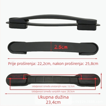 PU ručka za kofer | Smanjenje opterećenja | Dodaci za torbe | Jesen 2024