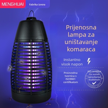 Vanjska vodootporna LED lampa za ubijanje muha – prenosni Bullet model, 6W, 220V, LED cijev
