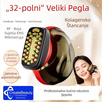 EMS mikrostrujni uređaj za anti-age njegu kože – kućna upotreba, podizanje i učvršćenje, hidratacija kože, za lice, vrat i područje oko očiju