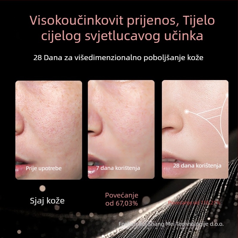 Uređaj za pomlađivanje lica s redukcijom bora, infracrveno svjetlo, IPX3 vodootporan, napajanje iz mreže za kućnu upotrebu