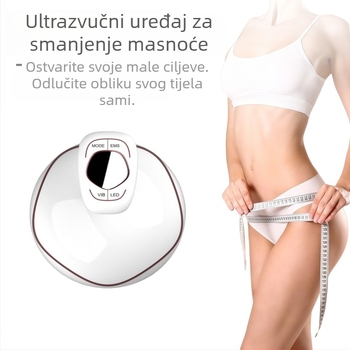 Ručni RF beauty uređaj za sagorijevanje masnih naslaga s ultrazvučnom atomizacijom i ionizacijom, baterija 1200–2000 mAh, IPX0 ocjena