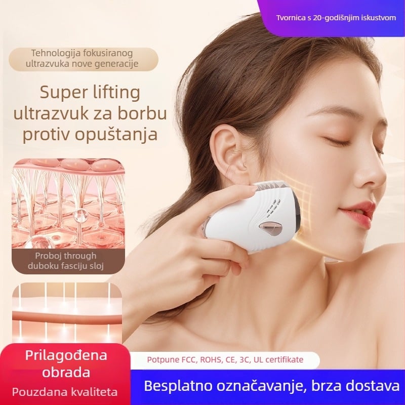 Kućni uređaj za lice za podizanje s IPX8 vodootpornim dizajnom, prenosni, ugrađena baterija 300–500 mAh