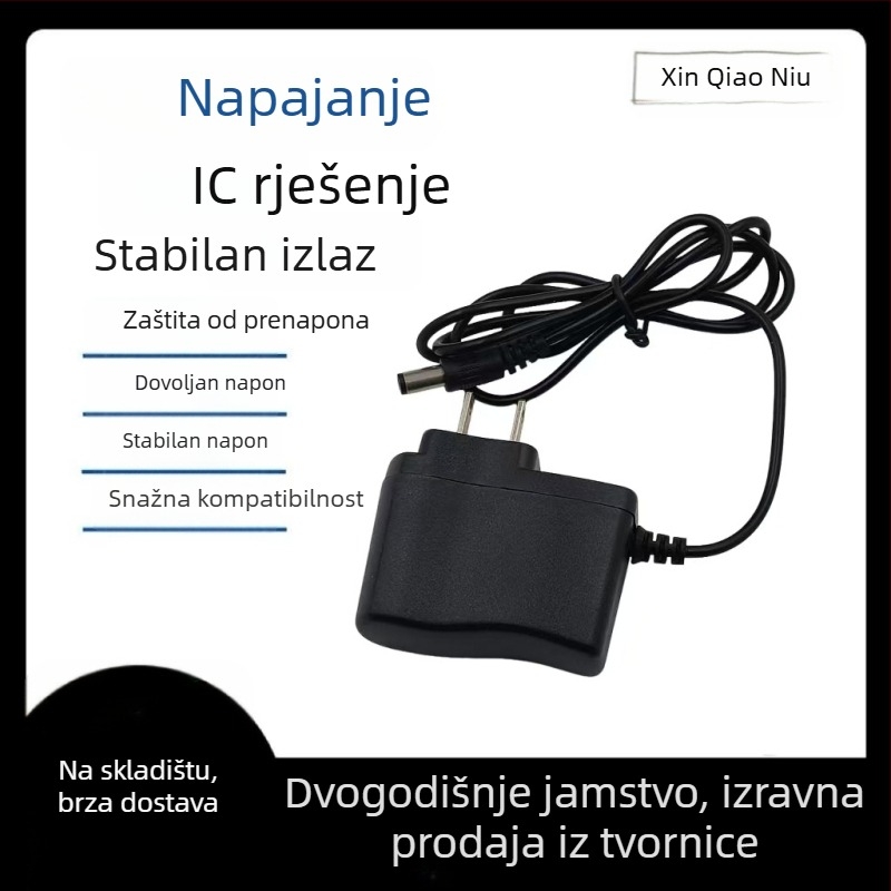Napajajući adapter s više izlaza: 5V1A; 9V0.6A za LED rasvjetu; 12V0.5A/0.7A za uređaje za ljepotu, radio i nadzornu kameru.