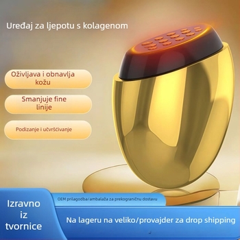 Kolagen pištolj beauty uređaj — Prijenosni masažer za podizanje i zatezanje lica, ugrađena baterija 300–500 mAh, IPX0, kućna uporaba