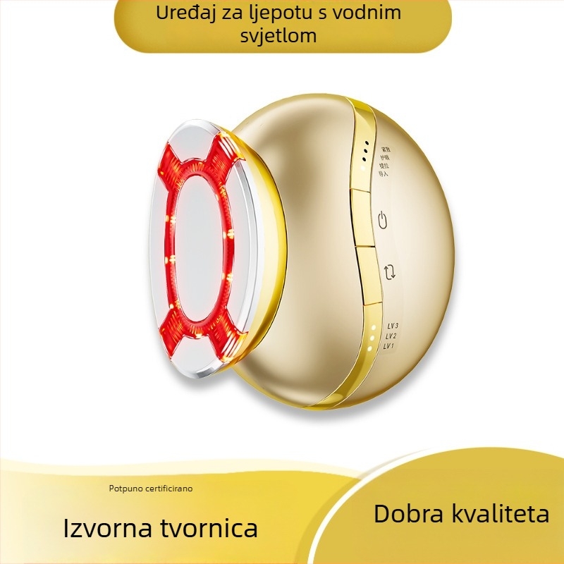 EMS uređaj za podizanje lica za kućnu upotrebu — revitalizacija kože uz obojeno svjetlo, prijenosno, baterija 1200–2000 mAh, IPX0
