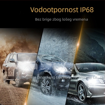 Novi LED far motocikla s lećom H4, izravno priključivanje, super svijetli dugi i kratki snop