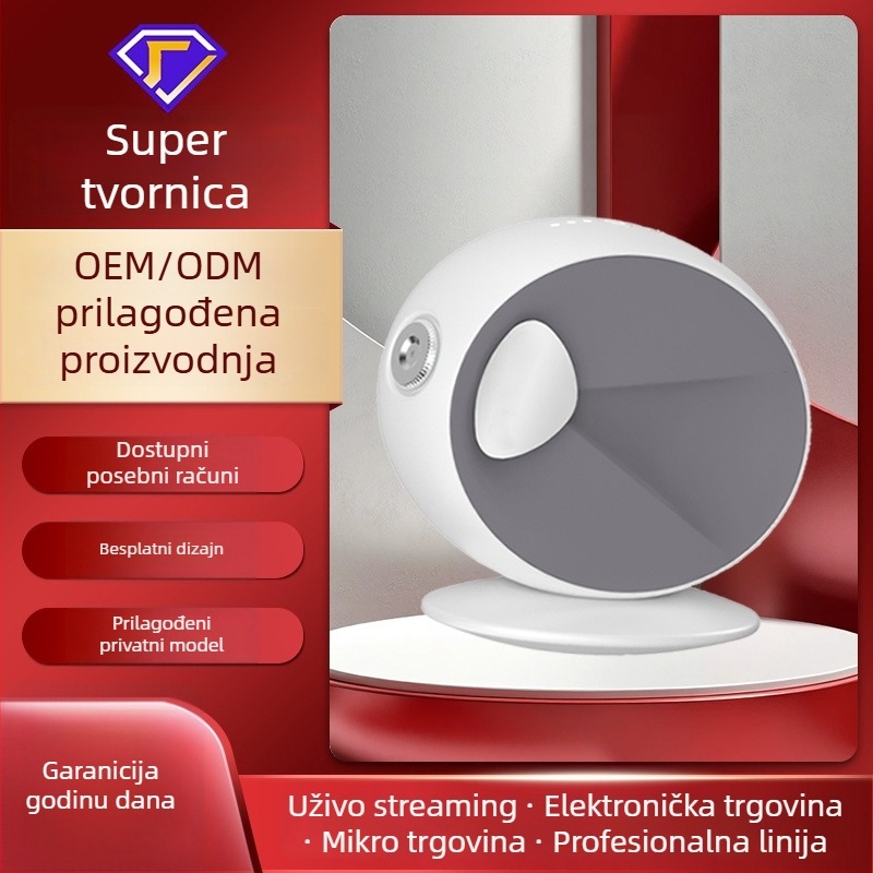 Uređaj za kisikovu infuziju za lice, sprayer za nano atomizaciju visoke tlaka s integriranom baterijom 1000–1200mAh, vrijeme magle ≤10 s, inteligentna kontrola temperature, CE/ROHS