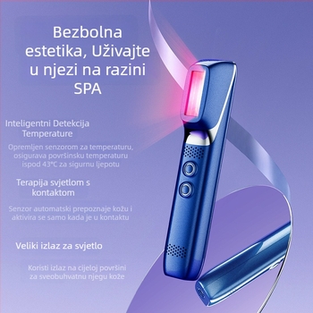 LED uređaj za lice s fotonskom terapijom za pomlađivanje i posvjetljivanje kože, smanjenje ožiljaka od prištića — prijenosno, CE/ROHS, 111-240V, model M-618