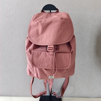 Ženski ruksak u korejskom stilu, najlon materijal, vodootporan, otvaranje šnira s kopčom, pogodan za slobodno vrijeme putovanja