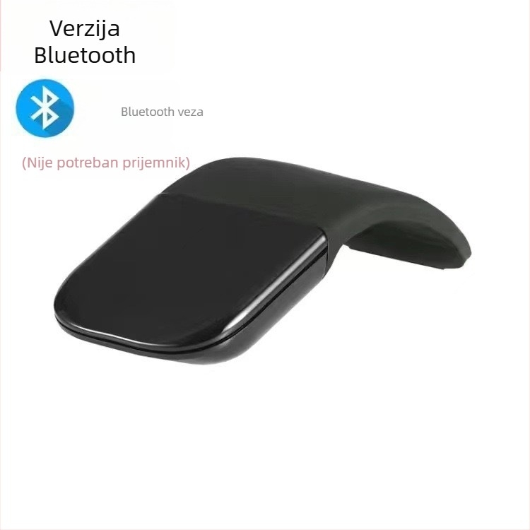 Optička miša, 1600dpi, 3 tipke, USB sučelje, bežična 2.4GHz/Bluetooth za desktop računalo
