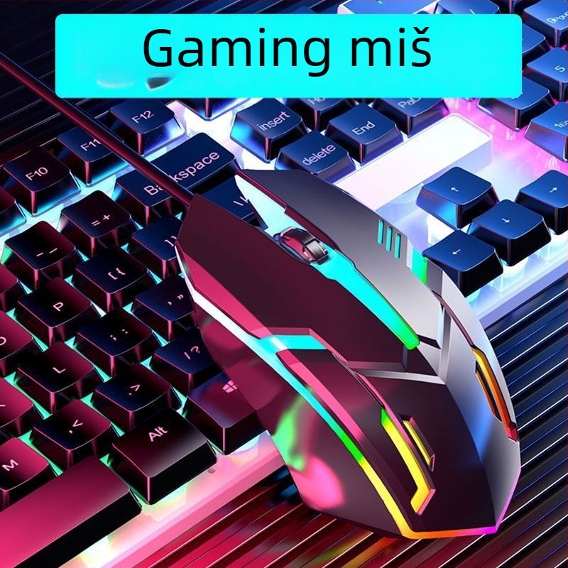 Žičani optički miš USB, 2 tipke